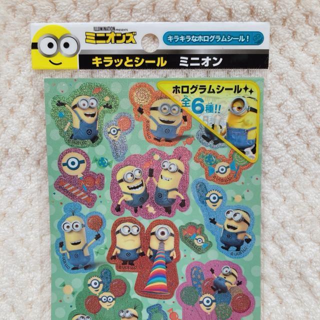 新品 ミニオン ホログラム シール ステッカー デコ コラージュ シール帳 No.03 N2m < インテリア/ライフ 新品 ミニオン ホログラム シール ステッカー デコ コラージュ シール帳 No.03 N2m < インテリア/ライフの