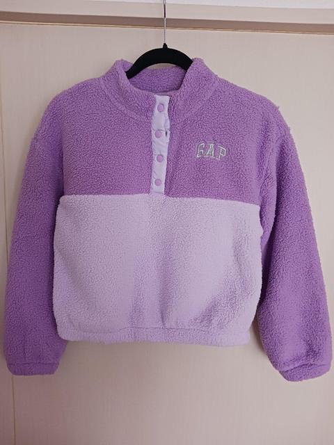 GAP ボアトレーナー パープル 160cm xxl キッズ ギャップ < ブランド GAP ボアトレーナー パープル 160cm xxl キッズ ギャップ < ブランドの