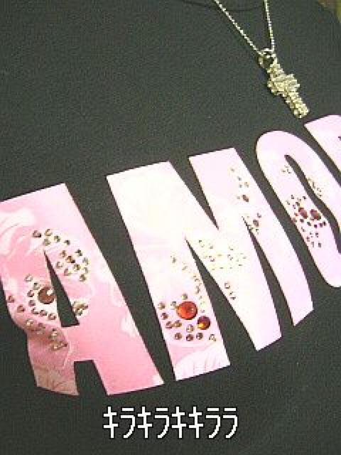 【Ra Iride/AMORE】《New》ラインストーン*ハートTeeシャツ<ブラックM> < ブランド  【Ra Iride/AMORE】《New》ラインストーン*ハートTeeシャツ<ブラックM> < ブランドの