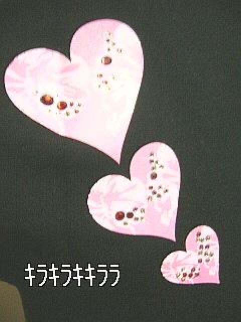 【Ra Iride/AMORE】《New》ラインストーン*ハートTeeシャツ<ブラックM> < ブランド  【Ra Iride/AMORE】《New》ラインストーン*ハートTeeシャツ<ブラックM> < ブランドの