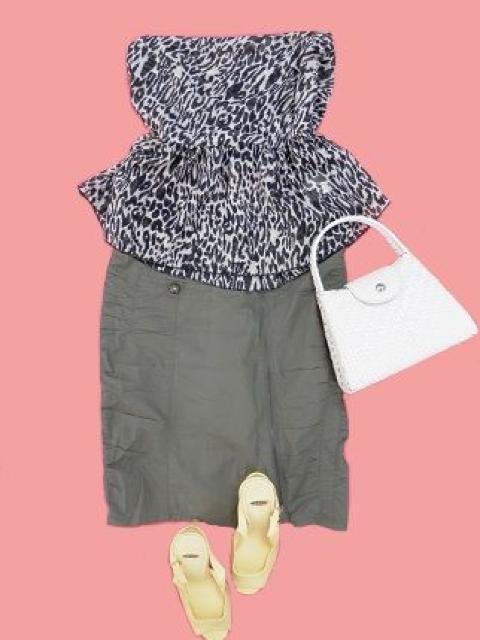 豹ヒョウ柄アニマルシースルーベアトップスフォーマル < ブランド 豹ヒョウ柄アニマルシースルーベアトップスフォーマル < ブランドの