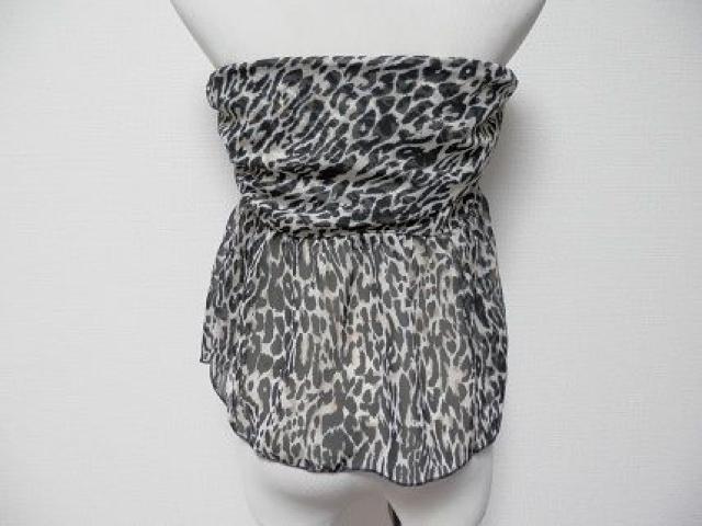 豹ヒョウ柄アニマルシースルーベアトップスフォーマル < ブランド 豹ヒョウ柄アニマルシースルーベアトップスフォーマル < ブランドの