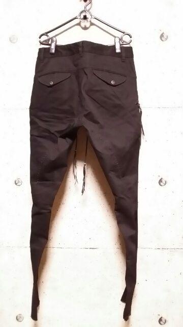 KMRIIケムリ COTTONSPANDEX CRUSH ENGINEER DROP TWILL PANTS 3 < ブランド  KMRIIケムリ COTTONSPANDEX CRUSH ENGINEER DROP TWILL PANTS 3 < ブランドの
