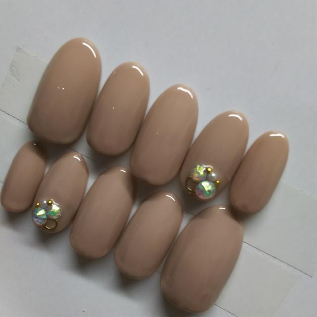 LBNYLA☆レギュラーオーバル♪ グレージュ、大人、入卒式、オフィス < 香水/コスメ/ネイル LBNYLA☆レギュラーオーバル♪ グレージュ、大人、入卒式、オフィス < 香水/コスメ/ネイルの