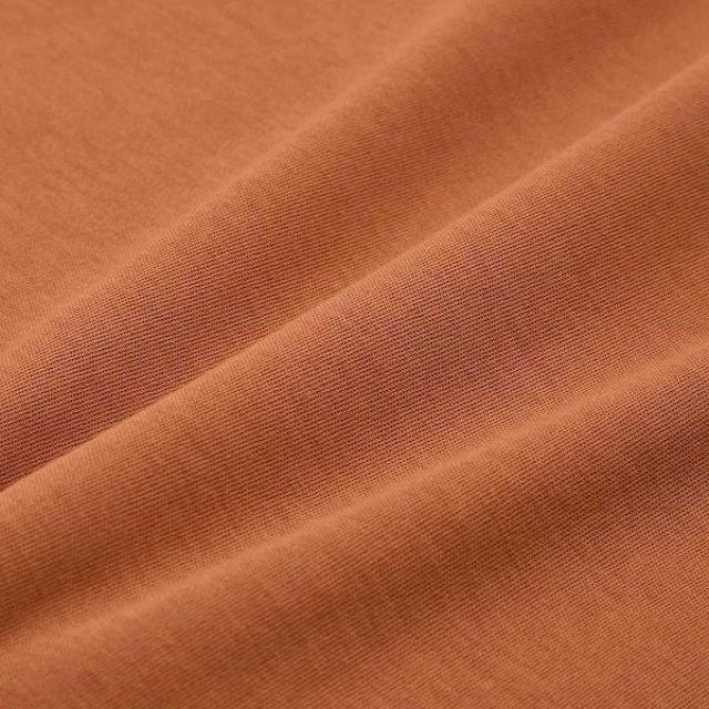 GUスムースTシャツ  オレンジ ORANGE XLサイズ 綿100% < ブランド  GUスムースTシャツ  オレンジ ORANGE XLサイズ 綿100% < ブランドの