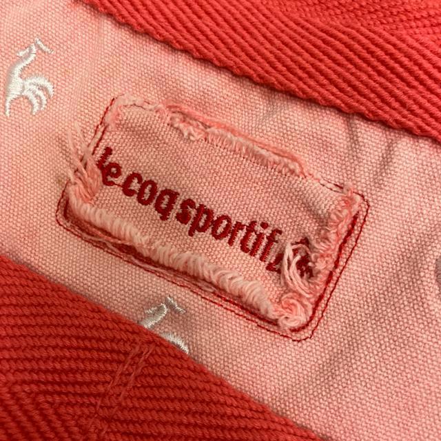 即決 le coq sportif ルコック トートバッグ ピンク < 女性ファッション  即決 le coq sportif ルコック トートバッグ ピンク < 女性ファッションの