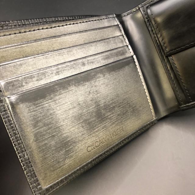 即決 CK CALVIN KLEIN シーケーカルバンクライン 二つ折り財布 < ブランド  即決 CK CALVIN KLEIN シーケーカルバンクライン 二つ折り財布 < ブランドの