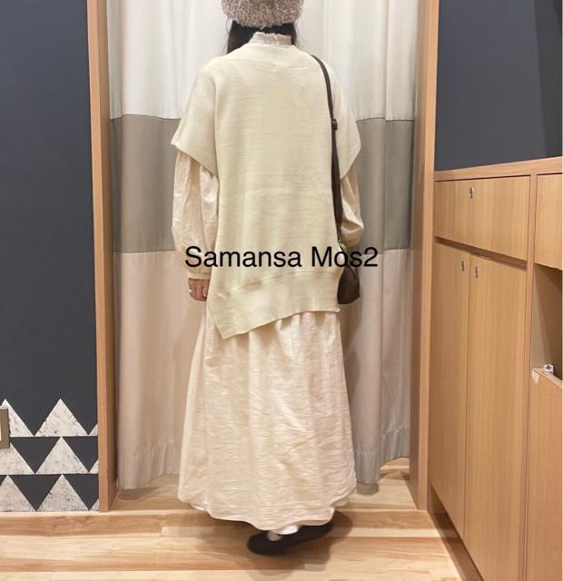 新品 Samansa Mos2★ゆったりベスト < 女性ファッション  新品 Samansa Mos2★ゆったりベスト < 女性ファッションの