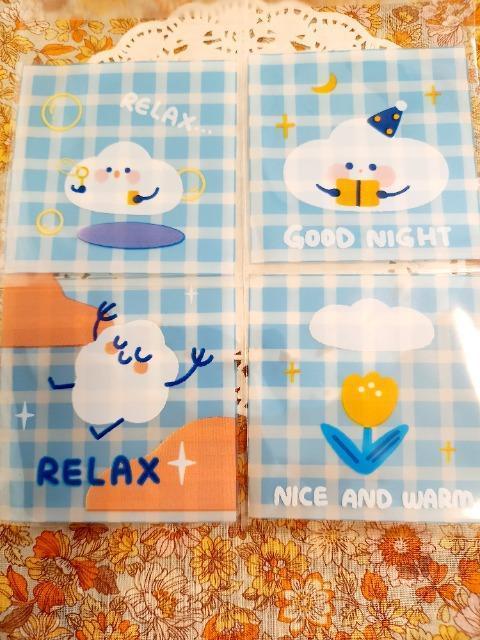 お裾分け☆雲柄ラッピング袋4枚☆ < インテリア/ライフ  お裾分け☆雲柄ラッピング袋4枚☆  < インテリア/ライフの
