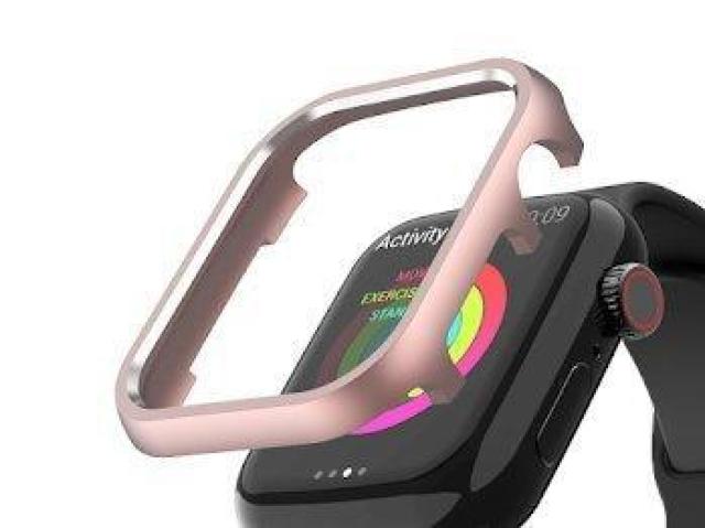 アップル ウォッチ 文字盤 メタルフレーム カバー ピンク < 男性アクセサリー/時計 アップル ウォッチ 文字盤 メタルフレーム カバー ピンク < 男性アクセサリー/時計の