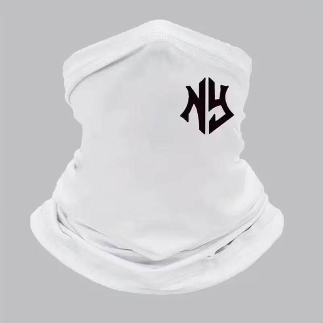 爆ヤス価格490円★NY ロゴプリント半面マスク - 通気性、速乾性、防塵性、日焼け止め、ポリエステルニット生地、クール&防風 黒 < 男性ファッション 爆ヤス価格490円★NY ロゴプリント半面マスク - 通気性、速乾性、防塵性、日焼け止め、ポリエステルニット生地、クール&防風 黒 < 男性ファッションの