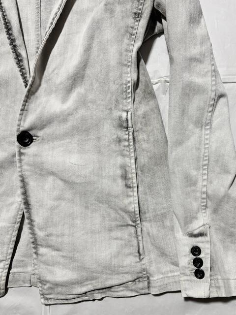 新品 近い美品 TORNADO MART トルネードマート 定価4万円程 加工 デニム ジャケット 細身 LL ロック ホストV系 < ブランド 新品 近い美品 TORNADO MART トルネードマート 定価4万円程 加工 デニム ジャケット 細身 LL ロック ホストV系 < ブランドの