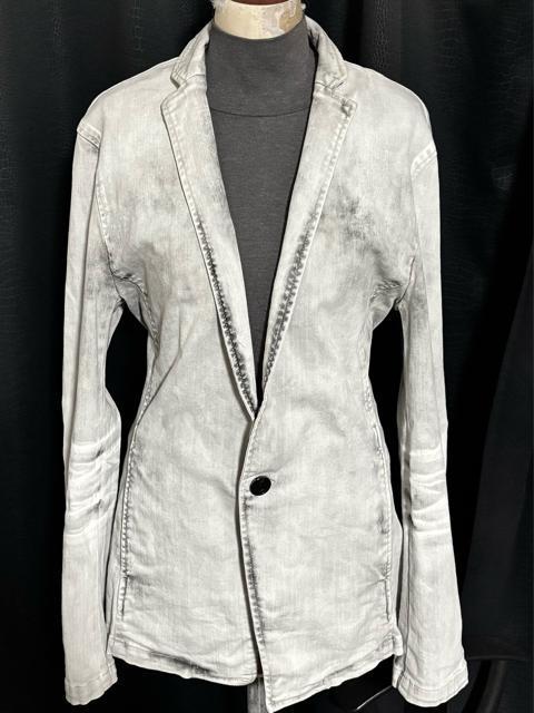 新品 近い美品 TORNADO MART トルネードマート 定価4万円程 加工 デニム ジャケット 細身 LL ロック ホストV系 < ブランド 新品 近い美品 TORNADO MART トルネードマート 定価4万円程 加工 デニム ジャケット 細身 LL ロック ホストV系 < ブランドの