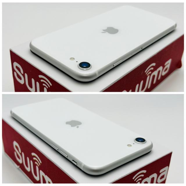 A 100% iPhone SE2 128 GB SIM�t���[ �z���C�g �{�� �� �Ɠd/AV�� 