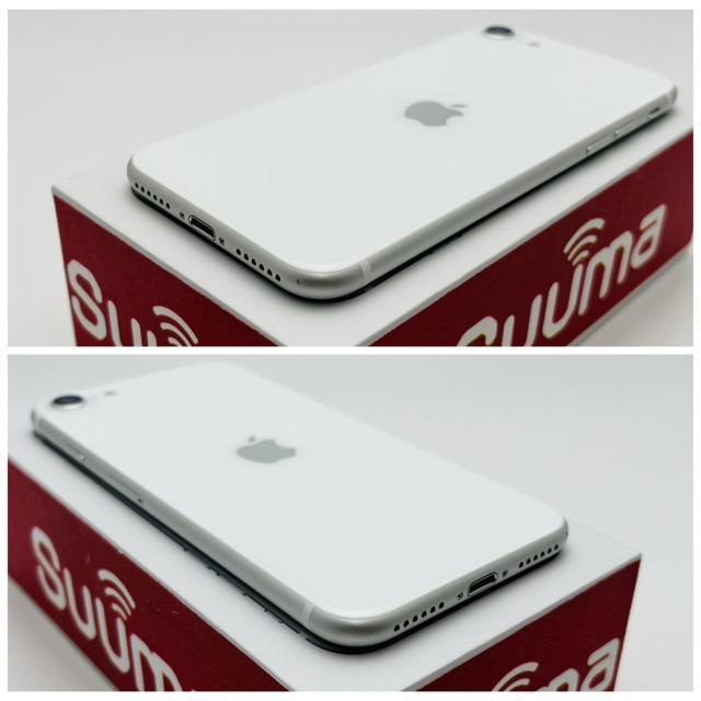 A 100% iPhone SE2 128 GB SIM�t���[ �z���C�g �{�� �� �Ɠd/AV�� 