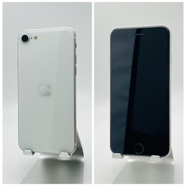 A 100% iPhone SE2 128 GB SIM�t���[ �z���C�g �{�� �� �Ɠd/AV�� 