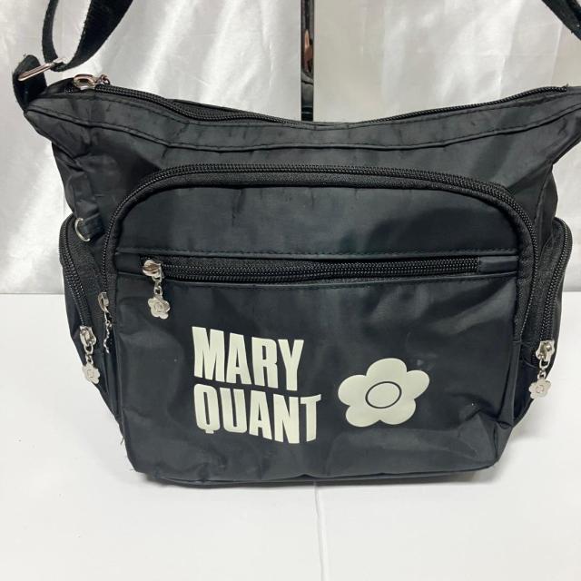 MARY QUANT �V�����_�[�o�b�O �i�C�����o�b�O �u���b�N �}���[�N�����g �� �u�����h�� 