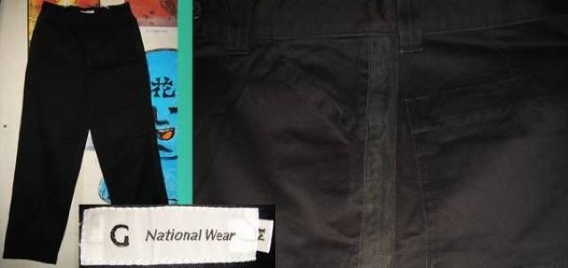G National Wear スウェード サイドライン パンツ レア < 男性ファッション G National Wear スウェード サイドライン パンツ レア < 男性ファッションの