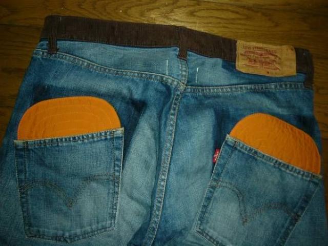 JUNYAWATANABE×Levi’sロールアップデニムMチェックリーバイス < ブランド  JUNYAWATANABE×Levi’sロールアップデニムMチェックリーバイス < ブランドの