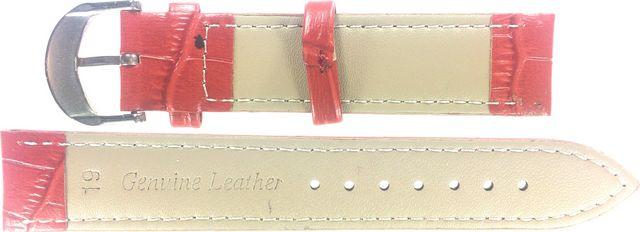 Ounier社製 牛革時計バンド レッド 19mm ベルト 腕 替え シンプル 普段 予備 交換 綺麗 おしゃれ 赤 < 男性アクセサリー/時計  Ounier社製 牛革時計バンド レッド 19mm ベルト 腕 替え シンプル 普段 予備 交換 綺麗 おしゃれ 赤  < 男性アクセサリー/時計の