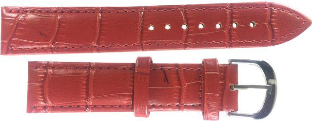 Ounier社製 牛革時計バンド レッド 19mm ベルト 腕 替え シンプル 普段 予備 交換 綺麗 おしゃれ 赤 < 男性アクセサリー/時計  Ounier社製 牛革時計バンド レッド 19mm ベルト 腕 替え シンプル 普段 予備 交換 綺麗 おしゃれ 赤 < 男性アクセサリー/時計の