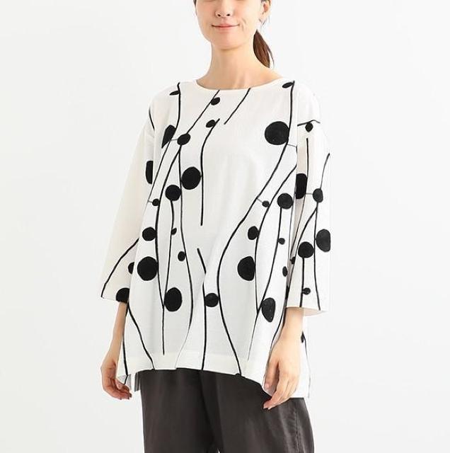 ▲▲▲▲▲*NAPLA*刺繍チュニック 新品 オフホワイト < 女性ファッション ▲▲▲▲▲*NAPLA*刺繍チュニック 新品 オフホワイト < 女性ファッションの