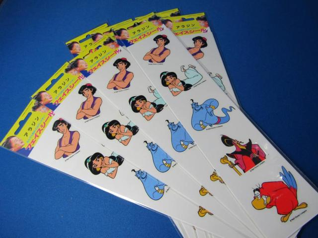 ● 送料無料!WALT DISNEY ウォルトディズニー アラジン フェイスシールB 日本製 在庫処分!10枚入り 新品未開封品● < 自動車/バイク ● 送料無料!WALT DISNEY ウォルトディズニー アラジン フェイスシールB 日本製 在庫処分!10枚入り 新品未開封品● < 自動車/バイク