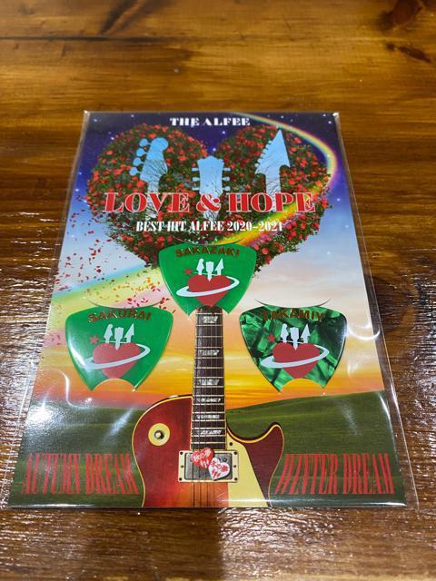THE ALFEE LOVE & HOPE BEST HIT ALFEE 2020-2021 秋の夢 冬の夢 ピック セット < タレントグッズ  THE ALFEE LOVE & HOPE BEST HIT ALFEE 2020-2021 秋の夢 冬の夢 ピック セット  < タレントグッズの