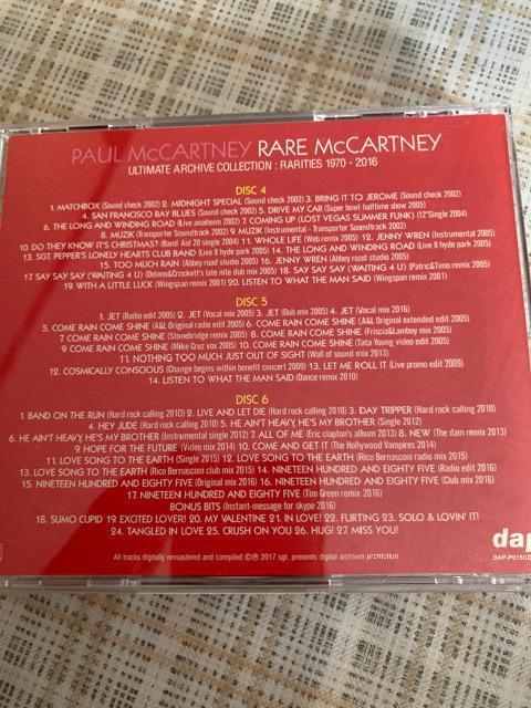 輸入盤 3枚組 PAUL McCARTNEY / RARE McCARTNEY 1970 - 2016 < タレントグッズ  輸入盤 3枚組 PAUL McCARTNEY / RARE McCARTNEY 1970 - 2016 < タレントグッズの