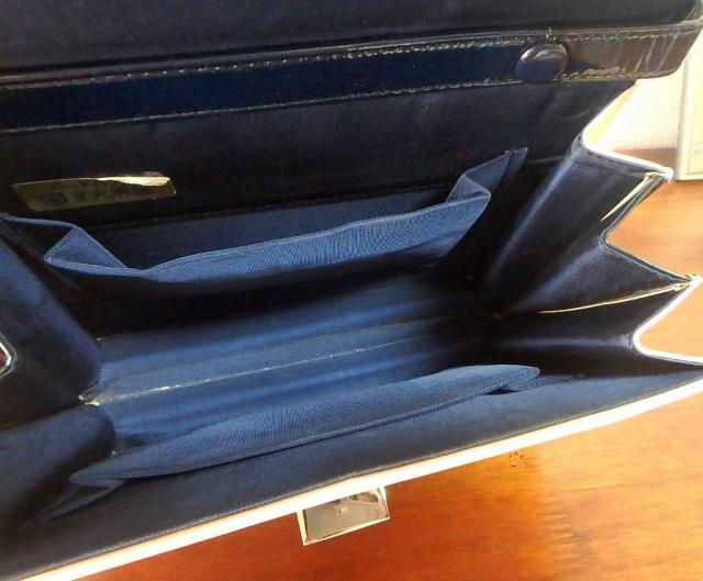 ◆銀座大黒屋  ハンドバッグ ホワイト 中古品 < 女性ファッション  ◆銀座大黒屋  ハンドバッグ ホワイト 中古品 < 女性ファッションの