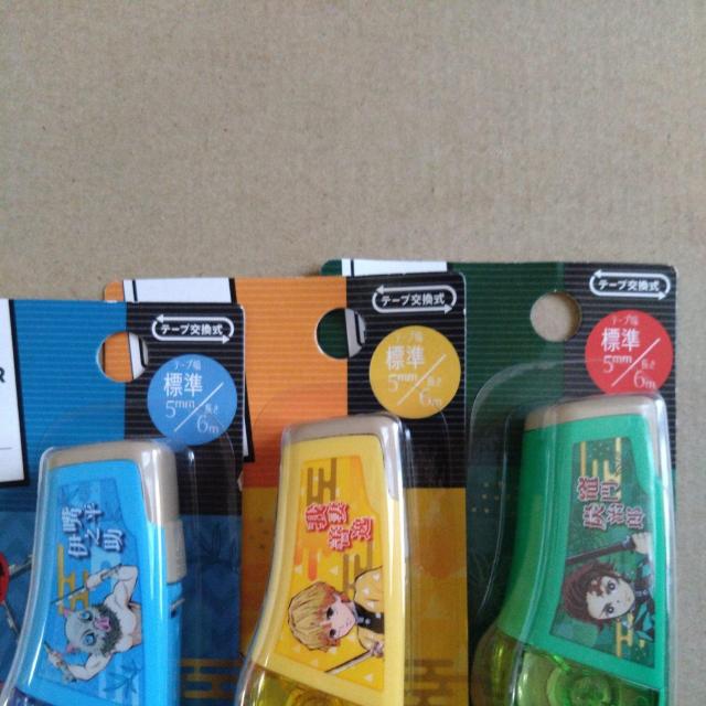 特別価格■ 鬼滅の刃修正テープ3種類 【パッケージに折れあります。】 < インテリア/ライフ 特別価格■ 鬼滅の刃修正テープ3種類 【パッケージに折れあります。】 < インテリア/ライフの