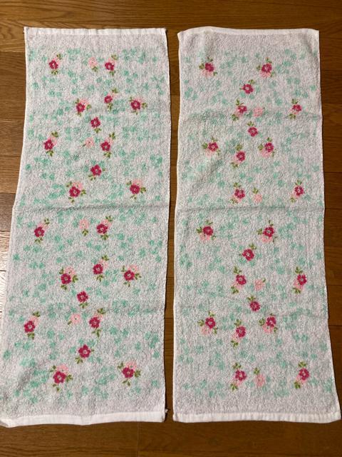 1569.未使用☆レトロタオル☆同じもの2枚組 < インテリア/ライフ  1569.未使用☆レトロタオル☆同じもの2枚組 < インテリア/ライフの