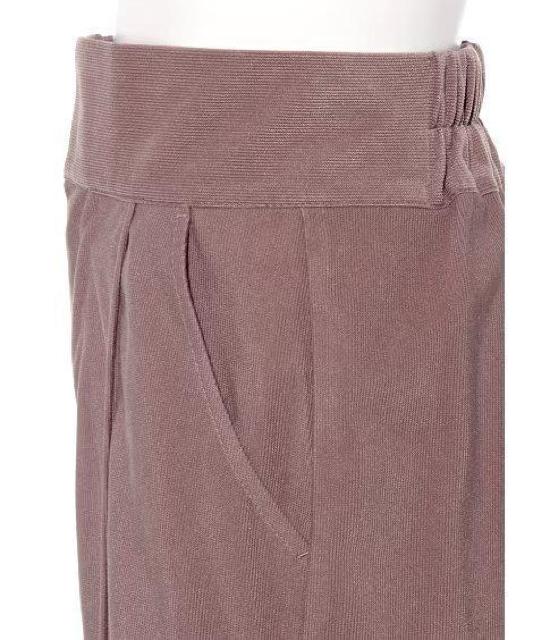 ★Ray Cassinレイカズン☆大人渋可愛いグレイッシュスモーキーピンク薄手コーデュロイお洒落センタータック♪ロングワイドパンツ < 女性ファッション  ★Ray Cassinレイカズン☆大人渋可愛いグレイッシュスモーキーピンク薄手コーデュロイお洒落センタータック♪ロングワイドパンツ < 女性ファッションの