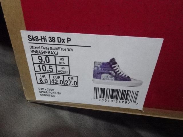 USAw oY A USA YȐߐnySk8 Hi 38 Dx Pz27.0Z`  uh 