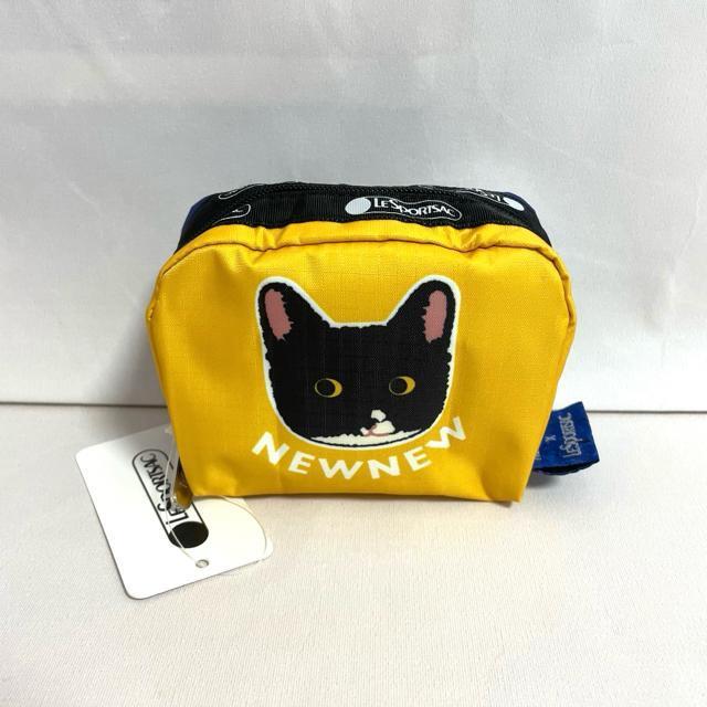 ★新品未使用★LeSportsac レスポートサック newnew コラボ 猫柄 化粧ポーチ ポーチ 6701 送料無料 < 女性ファッション  ★新品未使用★LeSportsac レスポートサック newnew コラボ 猫柄 化粧ポーチ ポーチ 6701 送料無料 < 女性ファッションの