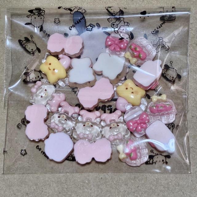 デコパーツ ミニ くま20個セット < 香水/コスメ/ネイル  デコパーツ ミニ くま20個セット < 香水/コスメ/ネイルの