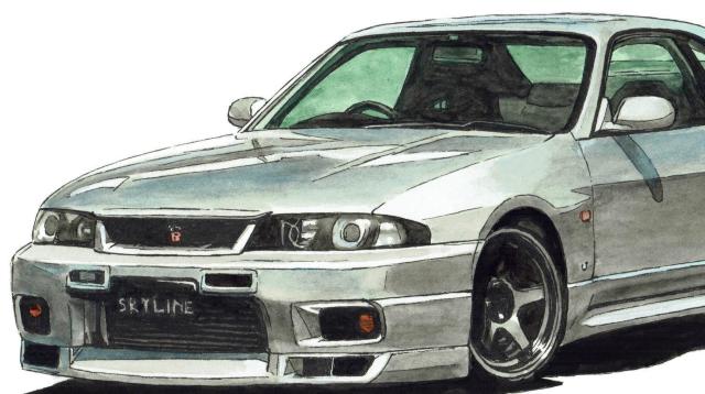 NC-723 GT-R R33/RS SS限定版画サイン額装作家平右ヱ門 < 自動車/バイク NC-723 GT-R R33/RS SS限定版画サイン額装作家平右ヱ門 < 自動車/バイク