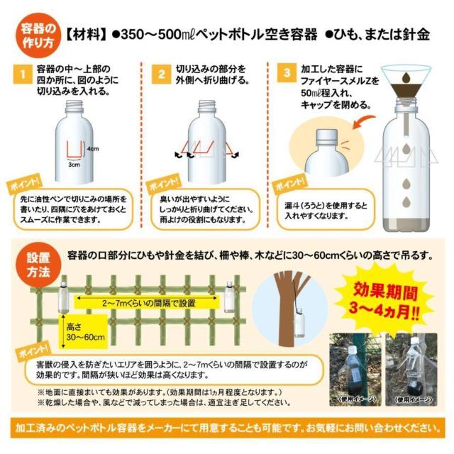 株式会社グリーンスリーヴス ファイヤースメールZ 500ml 害獣対策 クマ ハクビシン 鳩 鹿 猪 アライグマ < インテリア/ライフ 株式会社グリーンスリーヴス ファイヤースメールZ 500ml 害獣対策 クマ ハクビシン 鳩 鹿 猪 アライグマ < インテリア/ライフの