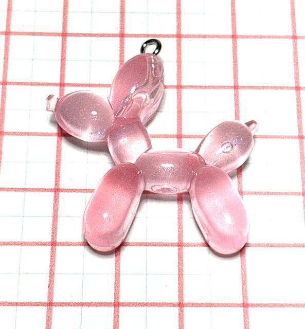 985 ピンク色 ぷくぷくバルーンの犬ちゃん【大きめ】 1個 レジン プラパーツ アクリル樹脂 アクセサリーチャーム パーツ < ペット/手芸/園芸 985 ピンク色 ぷくぷくバルーンの犬ちゃん【大きめ】 1個 レジン プラパーツ アクリル樹脂 アクセサリーチャーム パーツ < ペット/手芸/園芸の