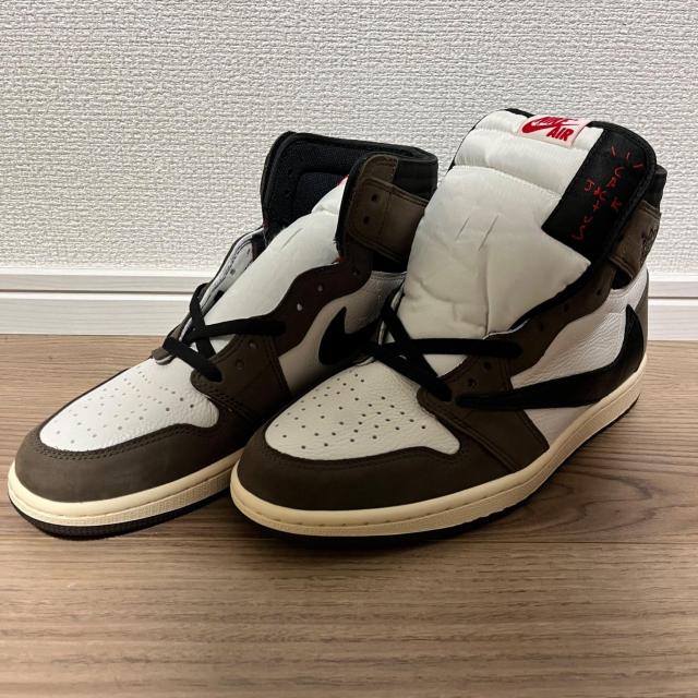 NIKE AIR JORDAN 1 TRAVIS SCOTT  �� �j���t�@�b�V������ 