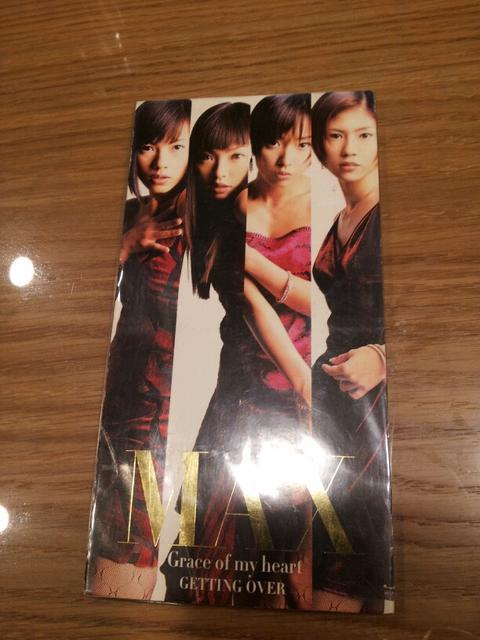 MAX*Graceofmyheart*CDシングル美品☆GETTINGOVER < タレントグッズ  MAX*Graceofmyheart*CDシングル美品☆GETTINGOVER  < タレントグッズの