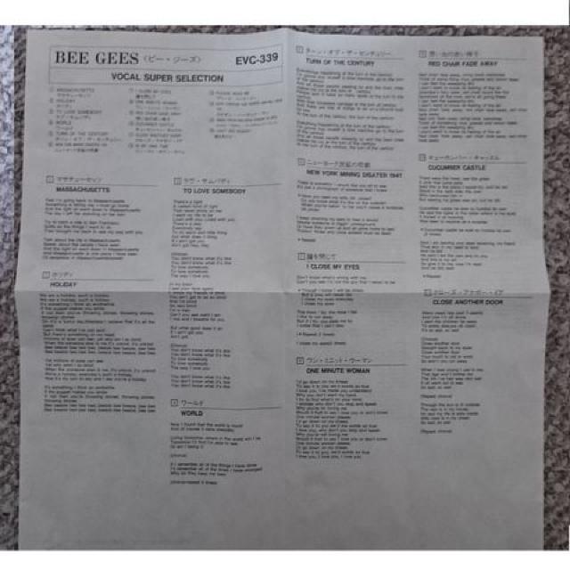 KF@BEE GEES@ir[EW[Yj SUPER SELECTION  CD/DVD/rfI 