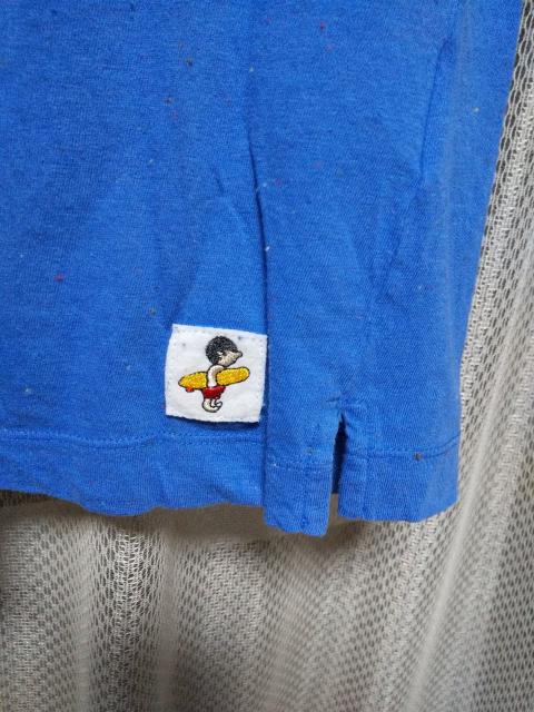 Mauro Grifoni vintage 半袖Tシャツ Sサイズ ユーズド加工 ブルー イタリア製 < 男性ファッション  Mauro Grifoni vintage 半袖Tシャツ Sサイズ ユーズド加工 ブルー イタリア製 < 男性ファッションの