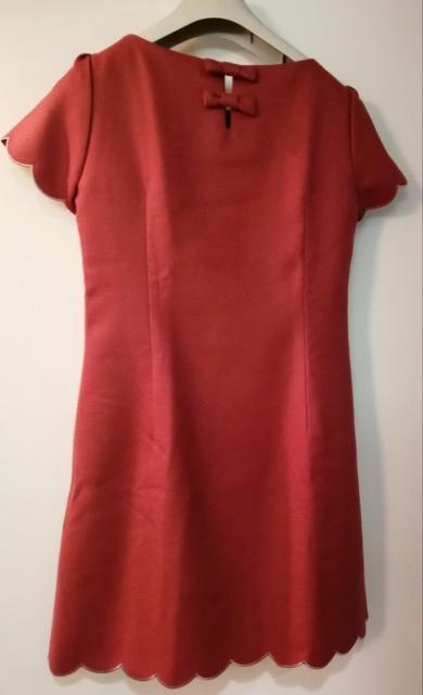 特価★新品未使用ミッシュマッシュウールワンピースレンガ色サイドファスナー裏地付き上品季節を問わず大活躍 < 女性ファッション  特価★新品未使用ミッシュマッシュウールワンピースレンガ色サイドファスナー裏地付き上品季節を問わず大活躍 < 女性ファッションの