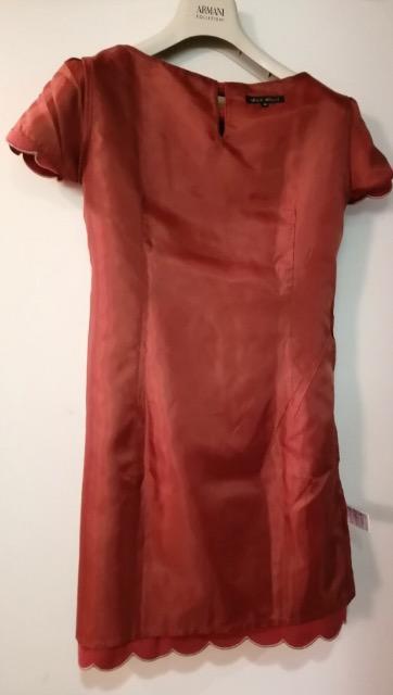 特価★新品未使用ミッシュマッシュウールワンピースレンガ色サイドファスナー裏地付き上品季節を問わず大活躍 < 女性ファッション  特価★新品未使用ミッシュマッシュウールワンピースレンガ色サイドファスナー裏地付き上品季節を問わず大活躍 < 女性ファッションの