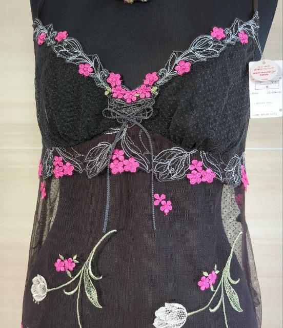 Wacoal/ワコール/salute/サルート/30G/チューリップ/キャミソール/M/ヌワール/KO/稀少品/レア品 < 女性ファッション  Wacoal/ワコール/salute/サルート/30G/チューリップ/キャミソール/M/ヌワール/KO/稀少品/レア品 < 女性ファッションの