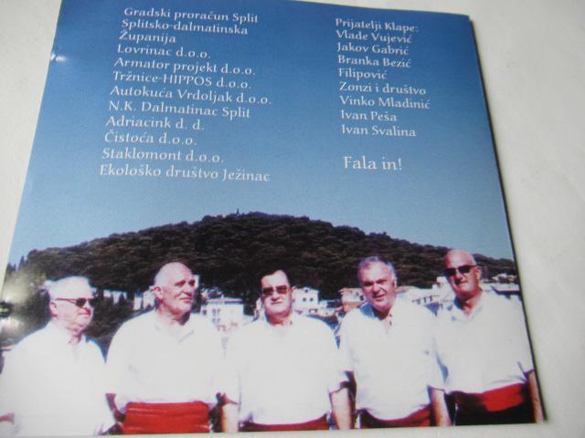 クロアチアの有名なアカペラ・グループ、Tebi DalmacijoのCD「 Klapa Novi Jezinac 」 < CD/DVD/ビデオ  クロアチアの有名なアカペラ・グループ、Tebi DalmacijoのCD「 Klapa Novi Jezinac 」 < CD/DVD/ビデオの