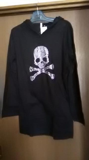 23*新品*スカル*大きいサイズ*パーカーワンピース < 女性ファッション  23*新品*スカル*大きいサイズ*パーカーワンピース  < 女性ファッションの