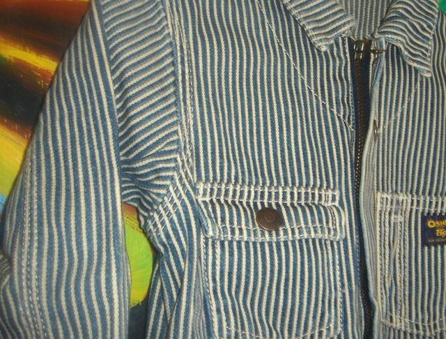 オシュコシュ OshKosh デニム ヒッコリー ストライプ カバーオール Hickory Stripe Overalls < ブランド  オシュコシュ OshKosh デニム ヒッコリー ストライプ カバーオール Hickory Stripe Overalls < ブランドの