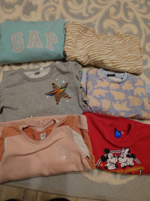 GapやZARAのトレーナー裏起毛4〜6歳まで6点セット < キッズ/ベビー  GapやZARAのトレーナー裏起毛4〜6歳まで6点セット < キッズ/ベビーの